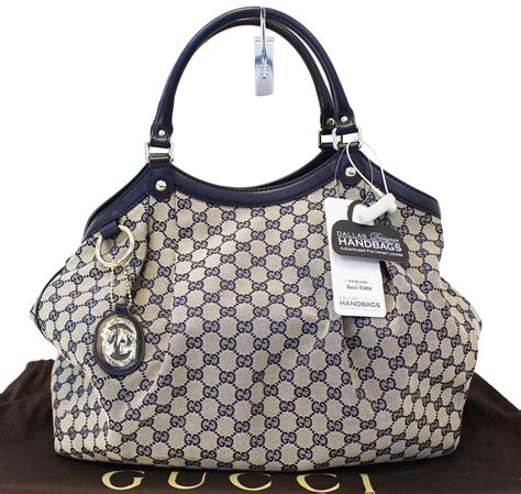 gucci blue canvas bag|authentic Gucci canvas bag.